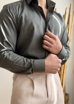 پیراهن ملانژ دونخ کد 525 - تصویر 8