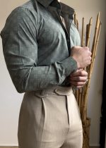 پیراهن پترن دار کد 529 - تصویر 4