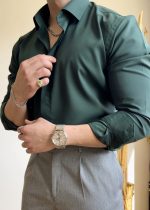 پیراهن کلاسیک کد 536 - تصویر 10