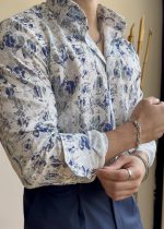 پیراهن کنف کد 563 - تصویر 6