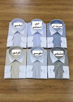 پیراهن وینچستر راه راه ریز کد 569 - تصویر 2