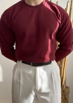 پلیور یقه گرد کد 594 - تصویر 6