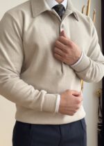 پلیور یقه بریتیش کد 587 - تصویر 3