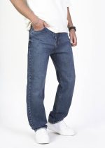 شلوار جین نیم بگ کد 607 - تصویر 6