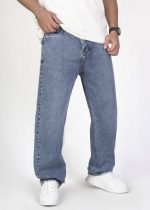 شلوار جین نیم بگ کد 607 - تصویر 5