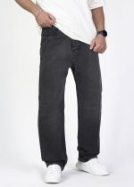 شلوار جین نیم بگ کد 607 - تصویر 3