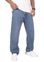 شلوار جین نیم بگ کد 607