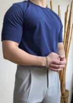 تیشرت یقه گرد کد 628 - تصویر 3