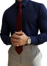 پیراهن وینچستری خط دار کد 655
